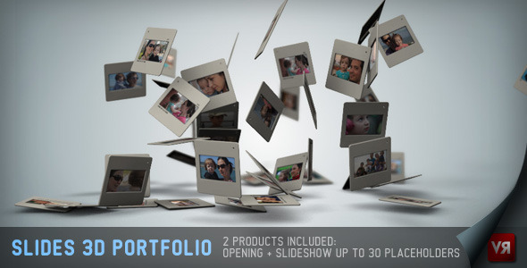 Slides 3D Portfolio And Opening - Download Videohive 2639624