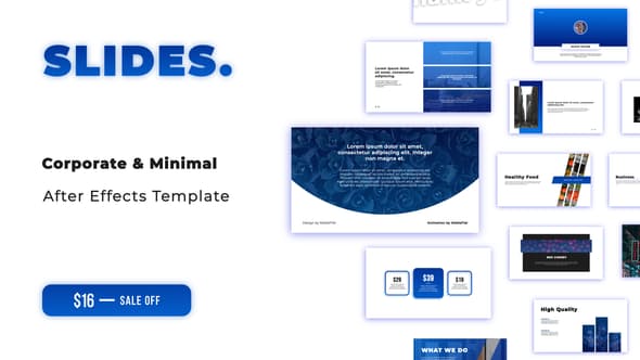 Slides. Corporate Slides for After Effects - Download Videohive 22562140