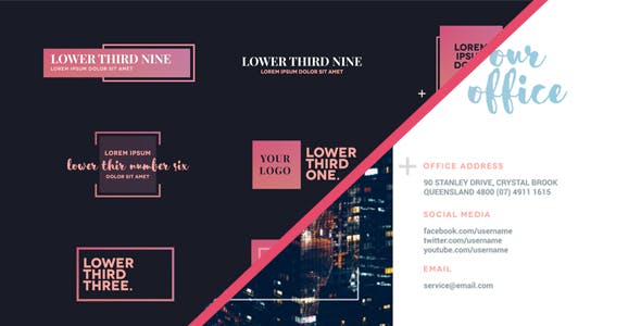 Slides & Lower Thirds Package - 17869537 Download Videohive