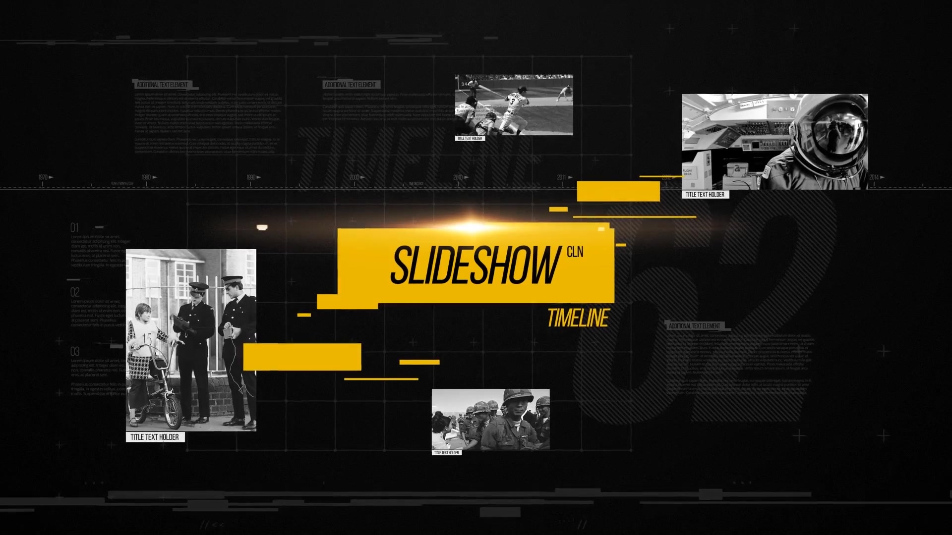 Slideshow Clean Timeline - Download Videohive 13506798