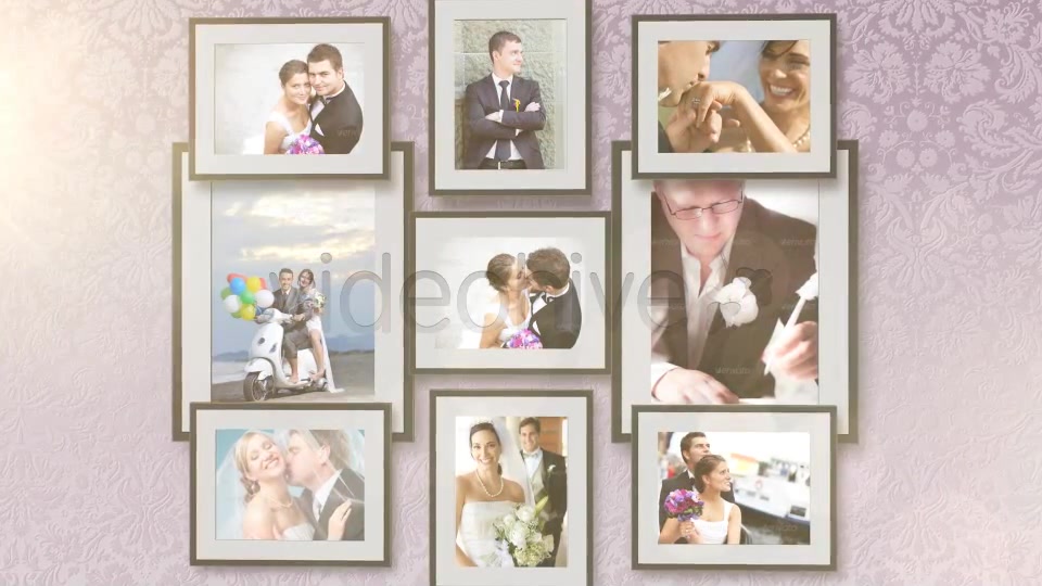 Slideshow Pictures On The Wall - Download Videohive 4063925