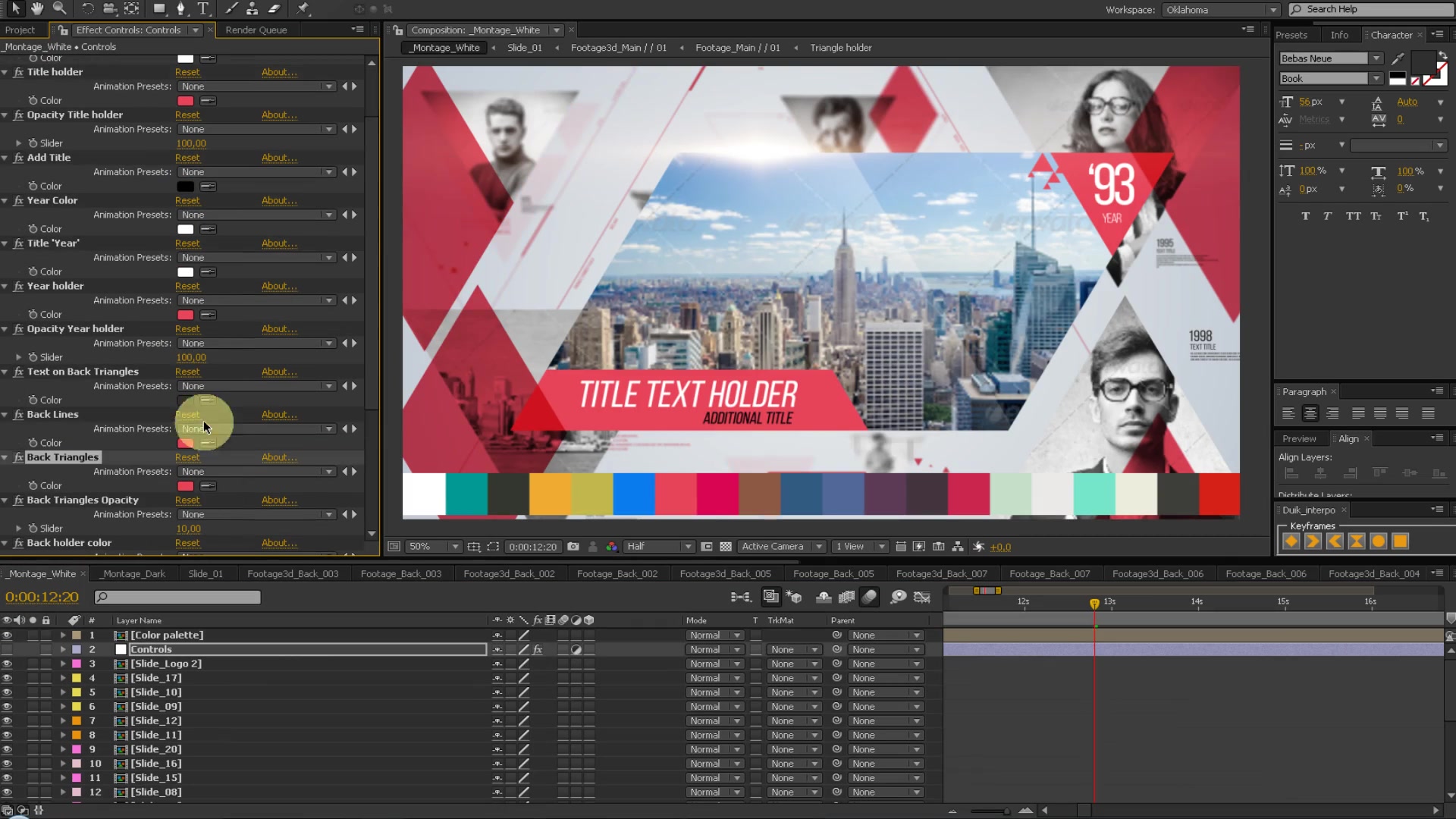 Slideshow Triangle - Download Videohive 12376708