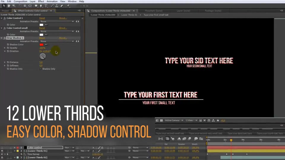 Sliding Lower Thirds Videohive 12906309 After Effects Image 10