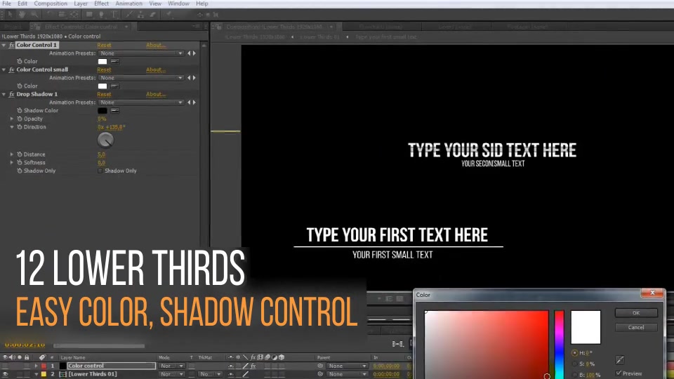 Sliding Lower Thirds Videohive 12906309 After Effects Image 9