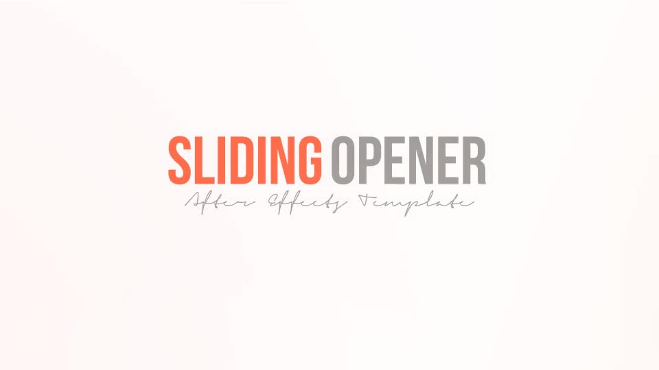 Sliding Opener - Download Videohive 12236346