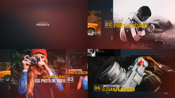 Sliding Opener Photo Slideshow - Download Videohive 13185795