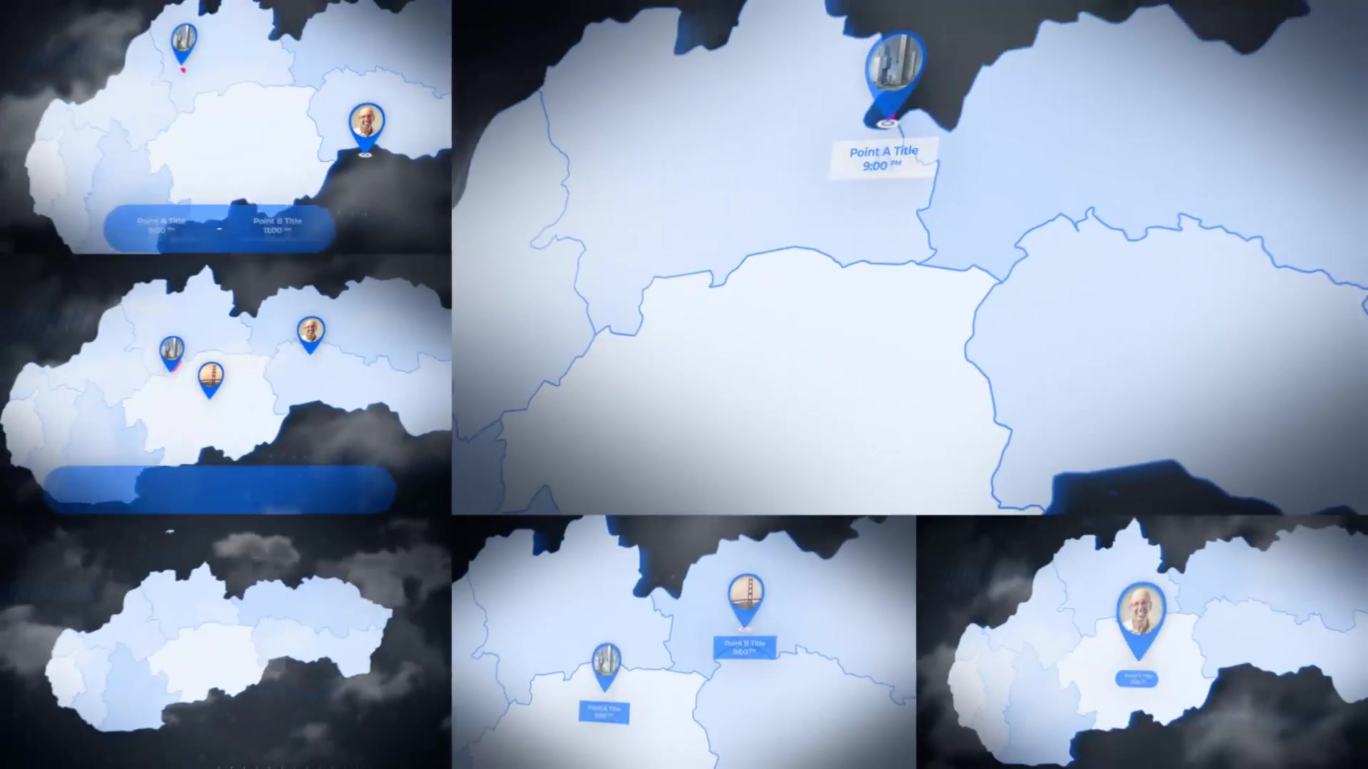 Slovakia Map Slovak Republic Map Kit Videohive 24264156 After Effects Image 8