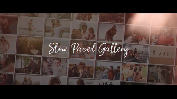 Slow Paced Gallery - Videohive Download 28138555
