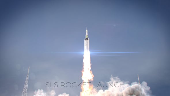 SLS Rocket Launch - Videohive 23294568 Download