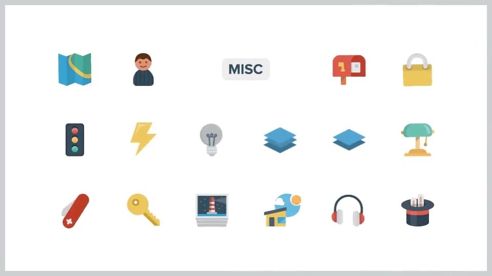 Smallicons — 220 Animated Icons Videohive 11454380 Download Direct ...