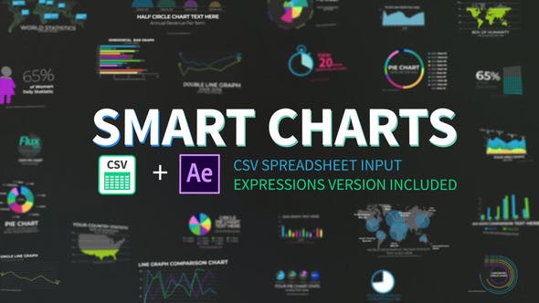 Smart Charts CSV Infographics - 24370508 Download Videohive