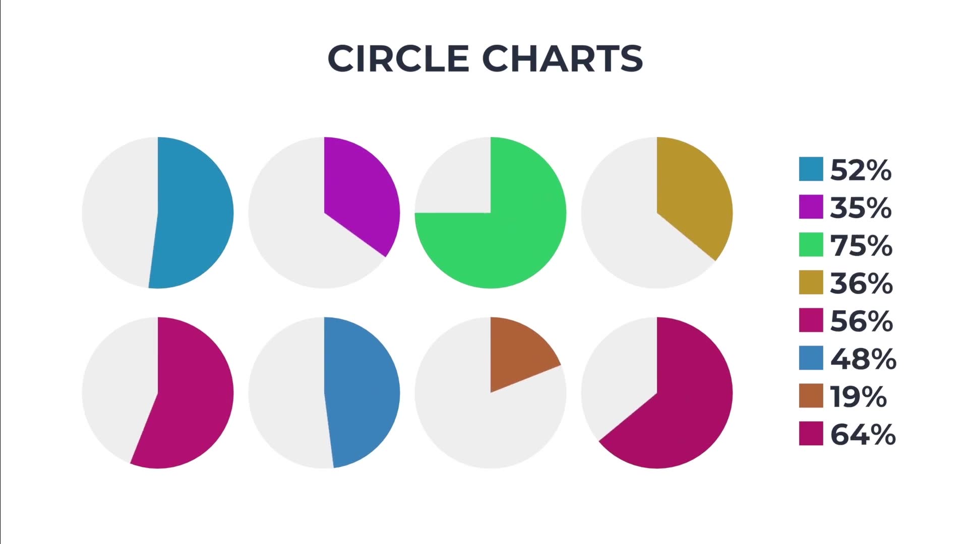 Smart Infographics Circle Chart for Final Cut Pro X & Apple Motion Videohive 38121374 Apple Motion Image 3