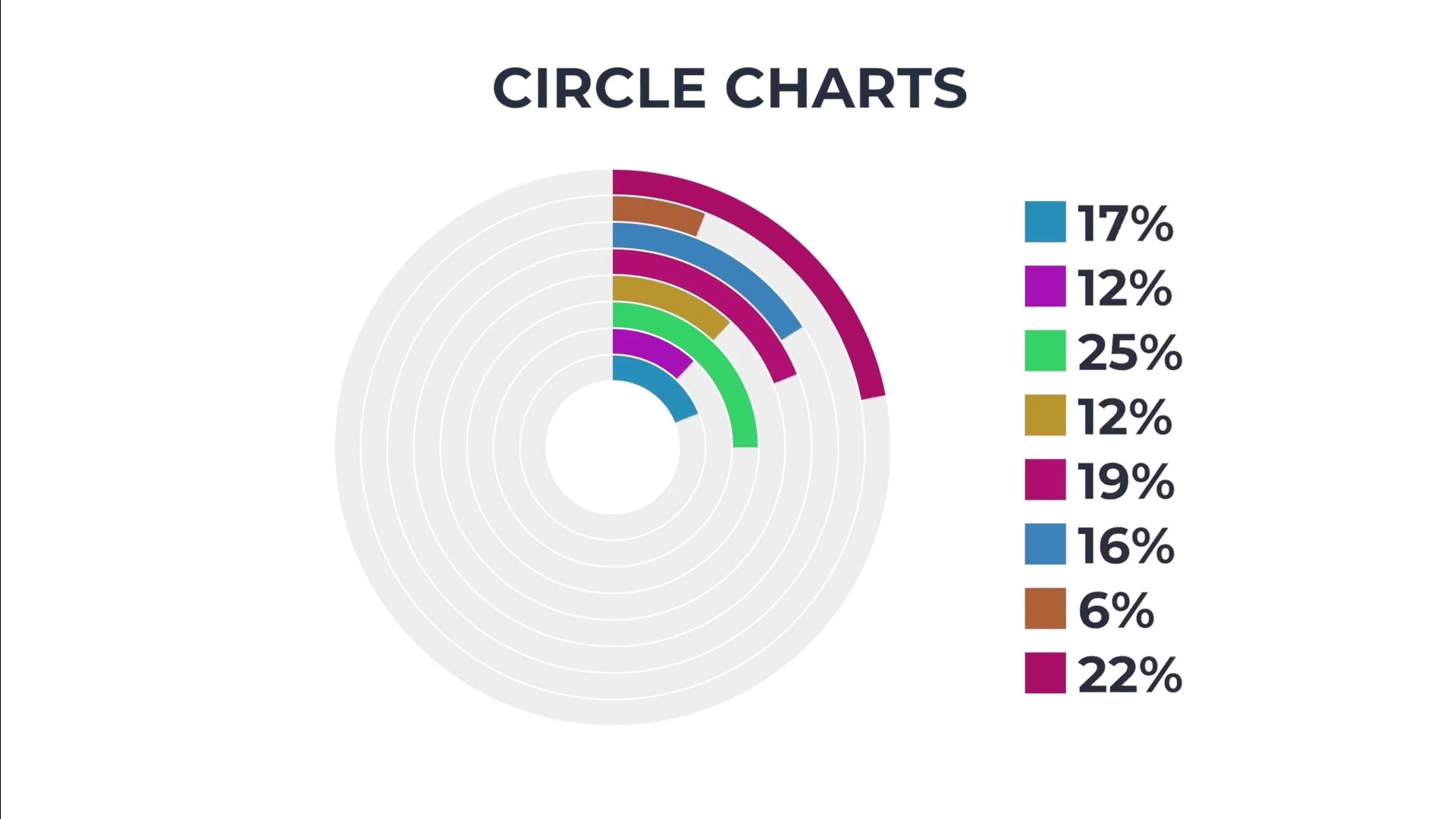 Smart Infographics Circle Chart for Final Cut Pro X & Apple Motion Videohive 38121374 Apple Motion Image 5