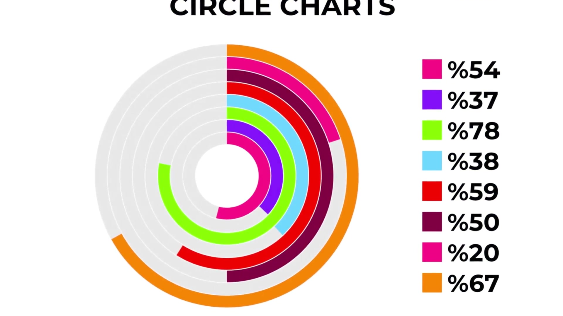 Smart Infographics Circle Chart for Final Cut Pro X & Apple Motion Videohive 38121374 Apple Motion Image 8