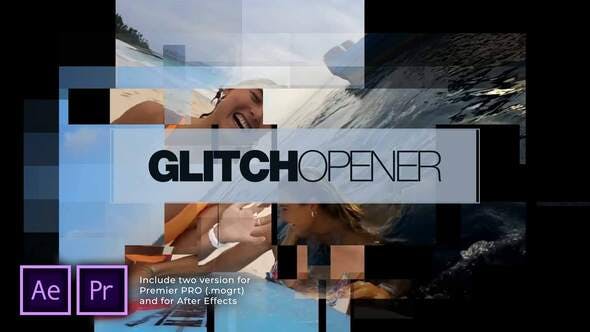 Smart Slideshow Glitch Opener - 28340149 Videohive Download