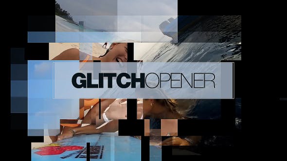 Smart SlideShow Glitch Opener - Download 15390376 Videohive