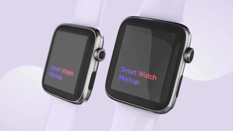 Smart Watch 3D Model Mockup App Promo Videohive 23385934