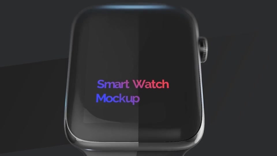 Download Smart Watch 3D Model Mockup App Promo Videohive 23385934 ...