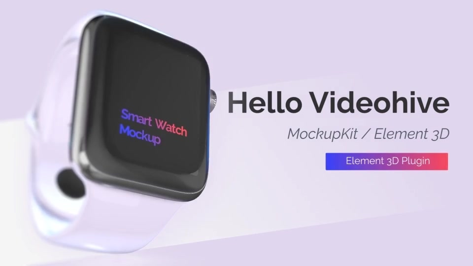 Smart Watch 3D Model Mockup App Promo Videohive 23385934 After Effects Image 8