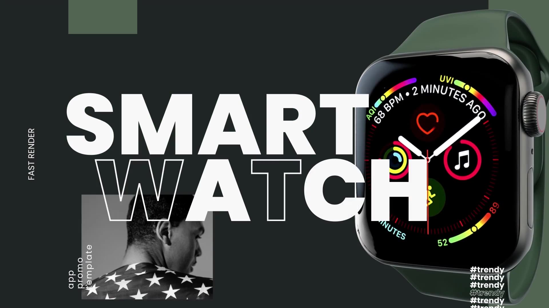 Smart Watch App Promo Intro Opener Videohive 31103201 After Effects Image 3