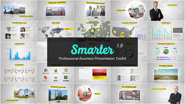 Smarter — Business Presentation & Infographics Toolkit - Download Videohive 15403293