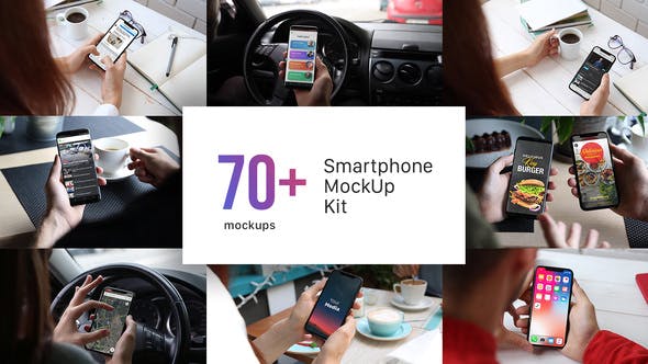 Smartphone Mockup Kit - 22441947 Download Videohive