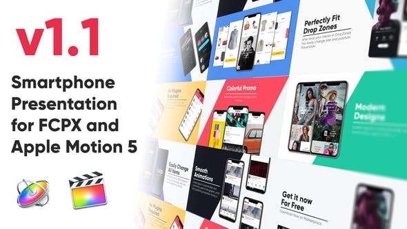 Smartphone Presentation for FCPX and Apple Motion 5 - 23481392 Download Videohive