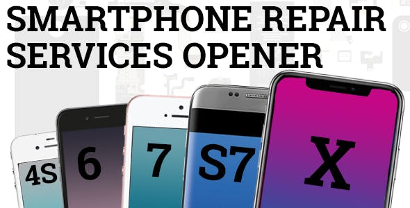 Smartphone Repair Services Opener - 17804442 Download Videohive