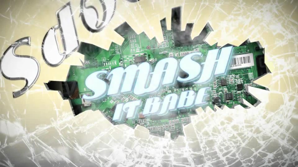 Smashing Logo or Title Reveal Realistic 3D - Download Videohive 319714