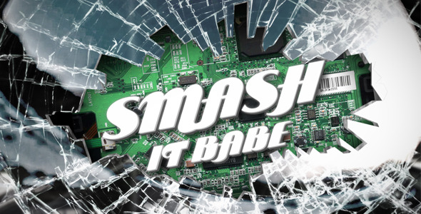 Smashing Logo or Title Reveal Realistic 3D - Download Videohive 319714