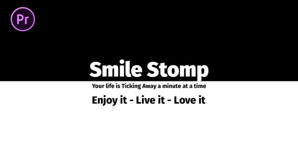 Smile Stomp | Essential Graphics | Mogrt - Download Videohive 23321214