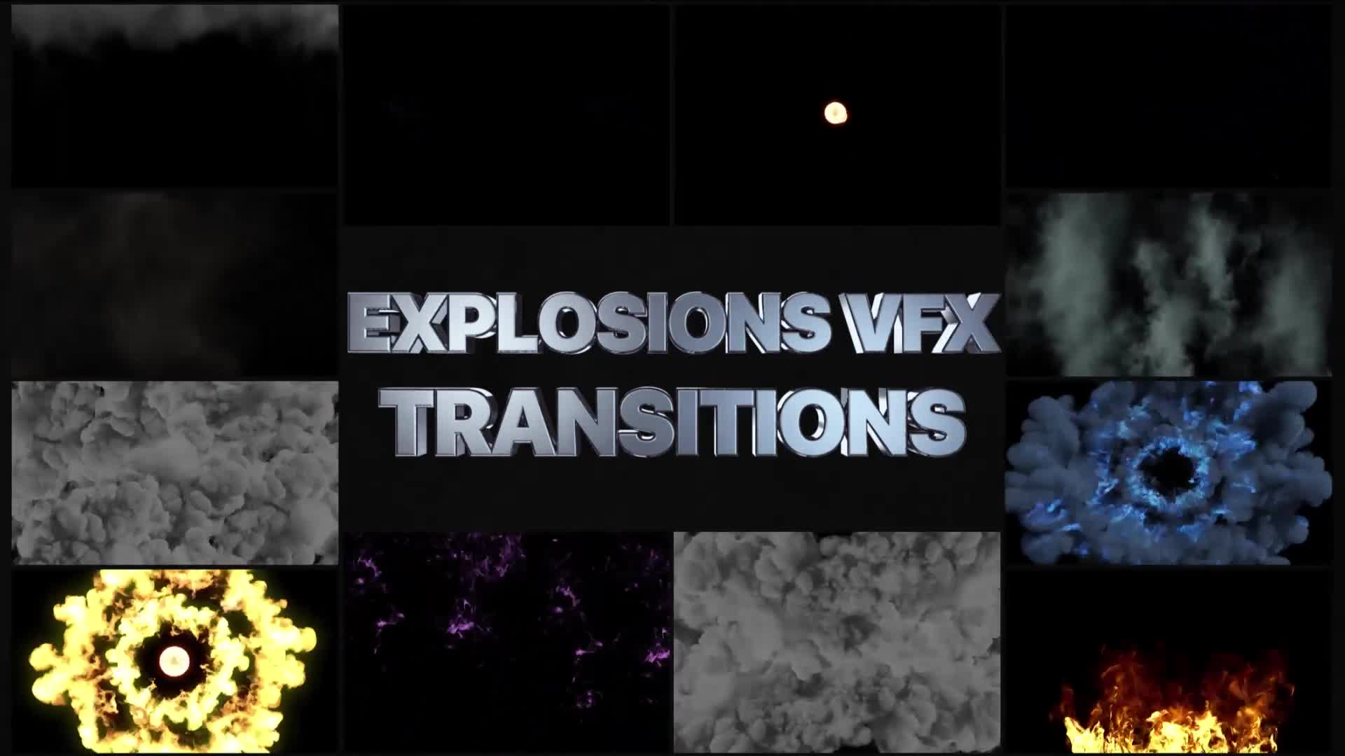 Smoke And Explosions VFX Transitions | Premiere Pro MOGRT Videohive 32051792 Premiere Pro Image 1