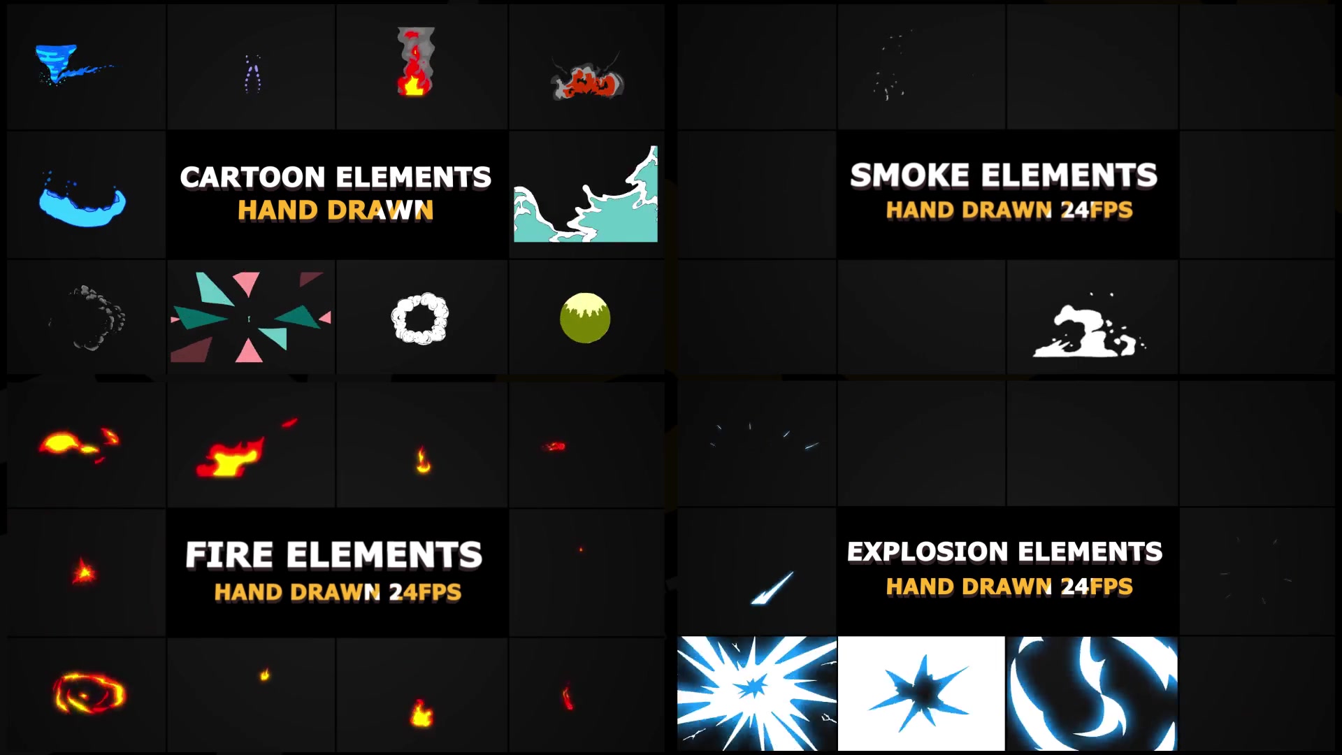 Smoke And Fire Elements | After Effects Videohive 23742325 After Effects Image 10