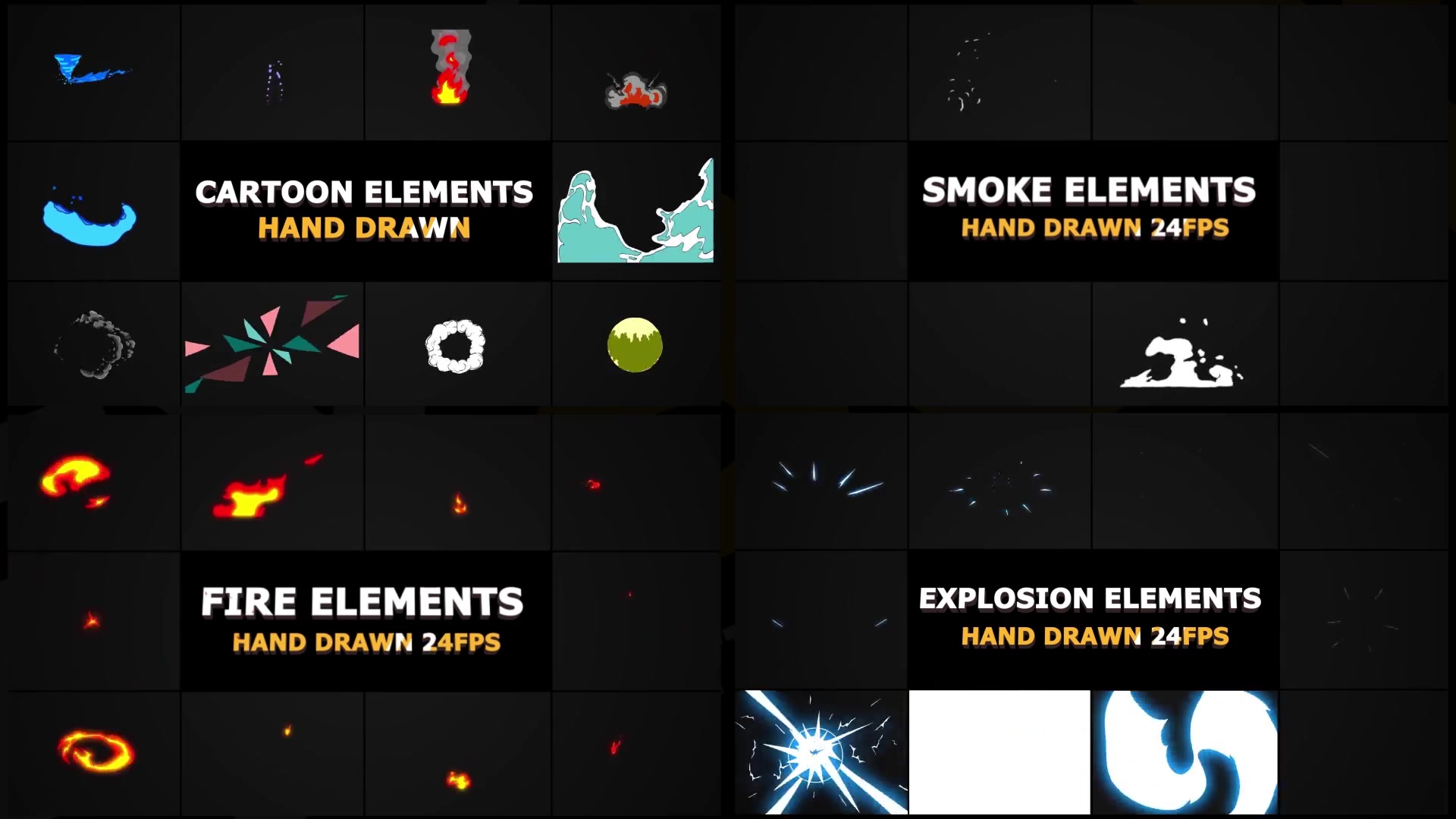 Smoke And Fire Elements | Premiere Pro MOGRT Videohive 23743869 Premiere Pro Image 10