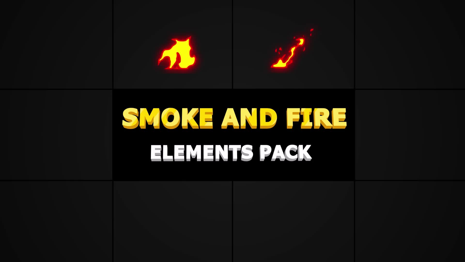 Smoke And Fire Elements | Premiere Pro MOGRT Videohive 23743869 Premiere Pro Image 2