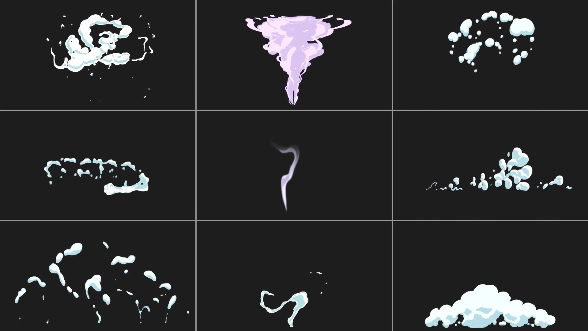 Smoke Cartoon VFX for After Effects Videohive 36157772 After Effects Image 8