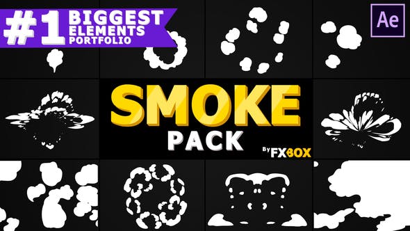 Smoke Elements Collection | After Effects - 26150427 Videohive Download