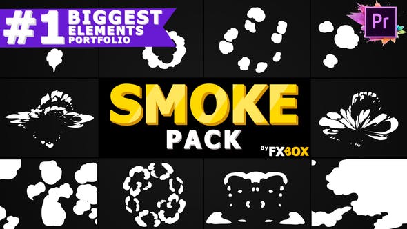 Smoke Elements Collection | Premiere Pro MOGRT - Download 26150630 Videohive