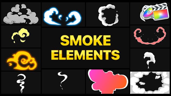 Smoke Elements | FCPX - 28469005 Download Videohive
