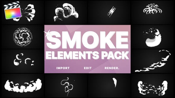 Smoke Elements | Final Cut - 23528331 Videohive Download