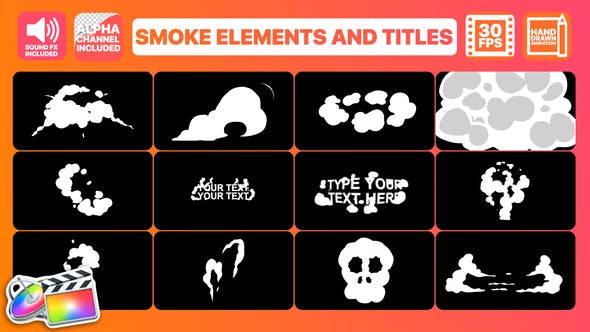 Smoke Elements | Final Cut Pro - Videohive Download 24280309
