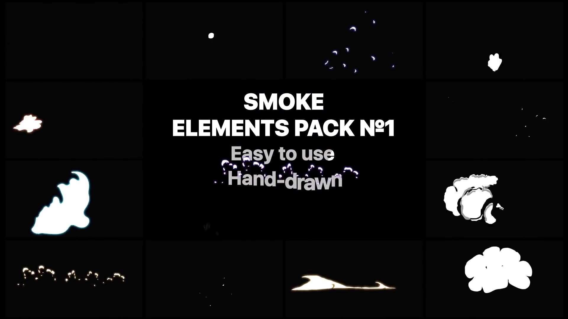 Smoke Elements Pack 01 | Premiere Pro MOGRT Videohive 23484917 Premiere Pro Image 3
