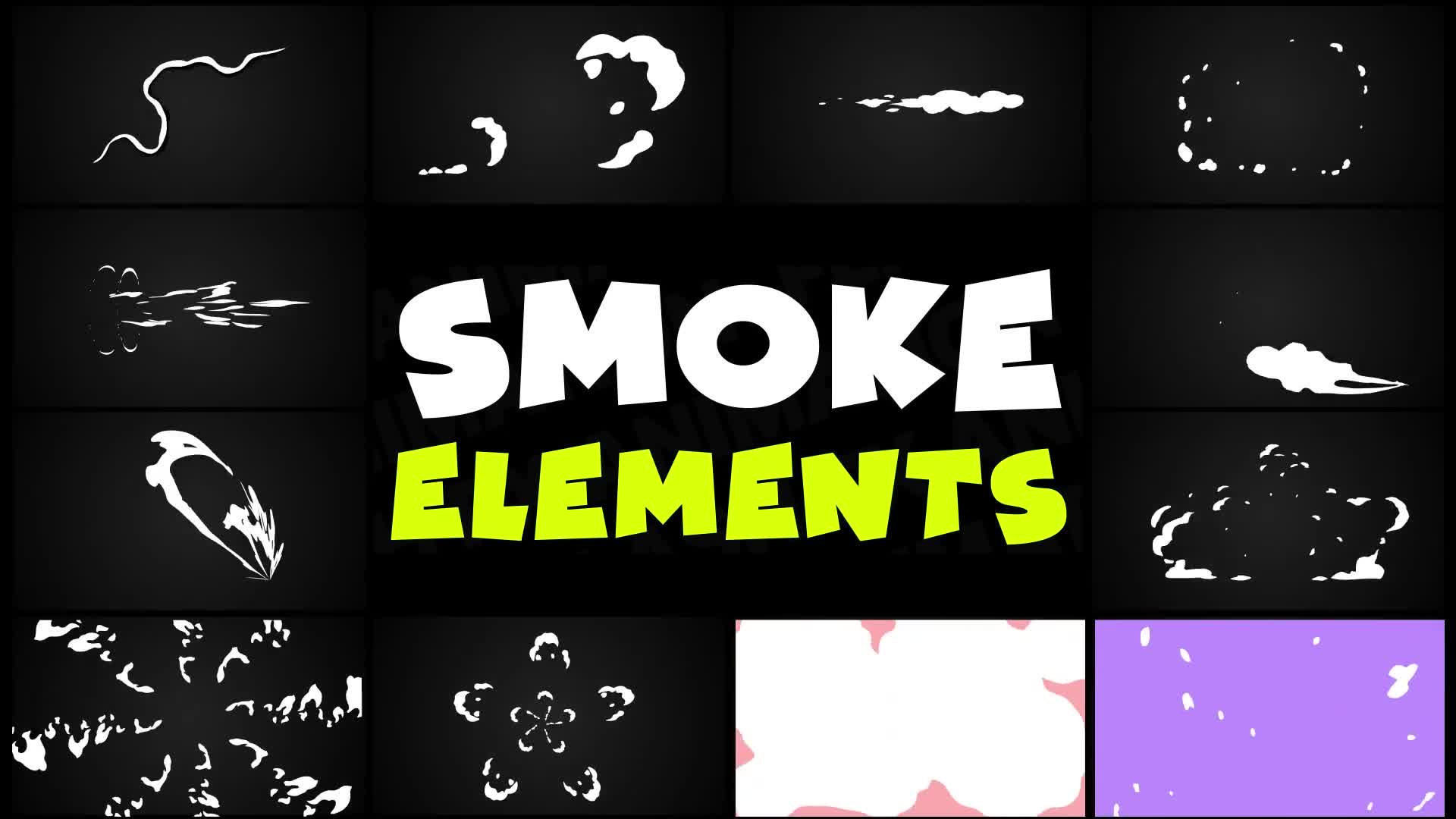 Smoke Elements Pack 05 | MOGRT Videohive 28145688 Premiere Pro Image 1