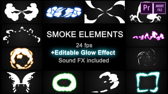 Smoke Elements Pack - Download Videohive 23314712