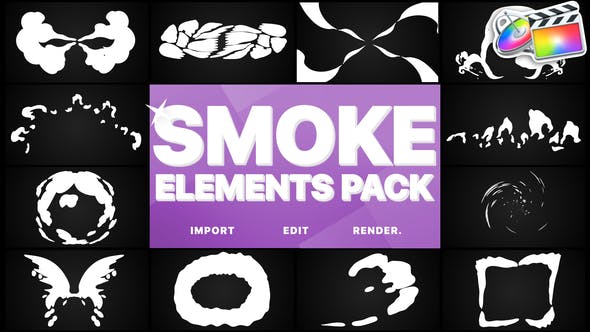 Smoke Elements Pack | Final Cut - Download Videohive 24297220