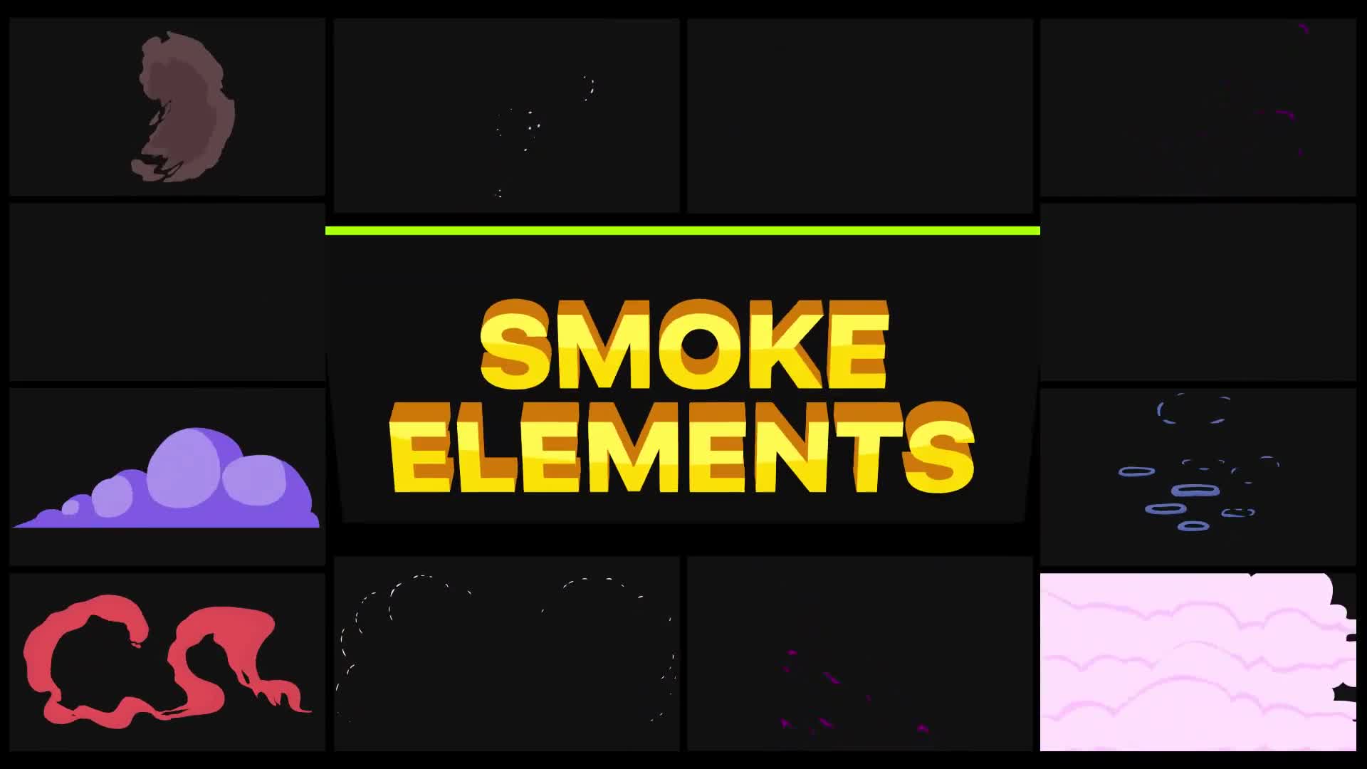 Smoke Elements Pack | Premiere Pro MOGRT Videohive 29301530 Premiere Pro Image 1