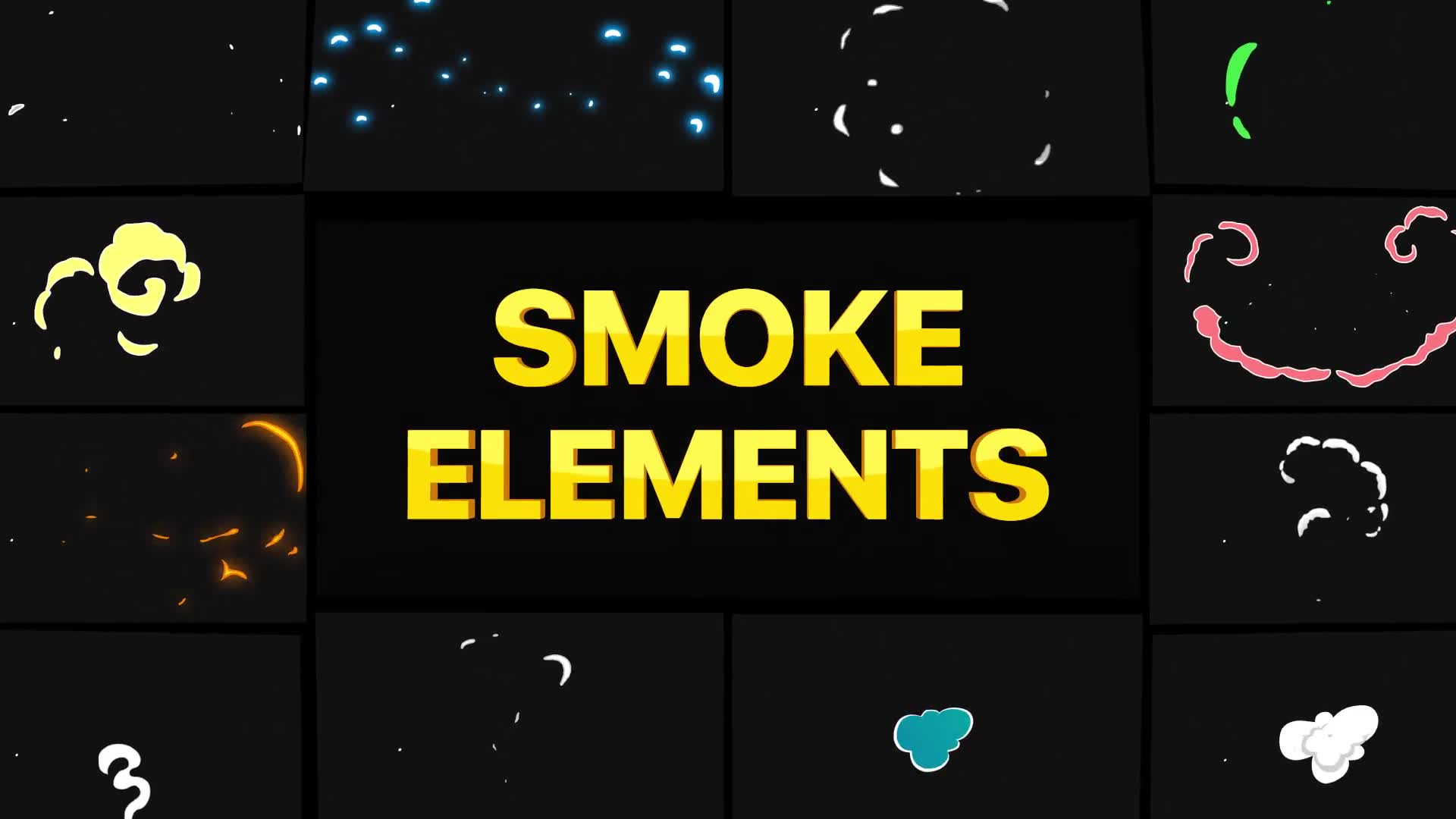 Smoke Elements | Premiere Pro MOGRT Videohive 28430185 Premiere Pro Image 2