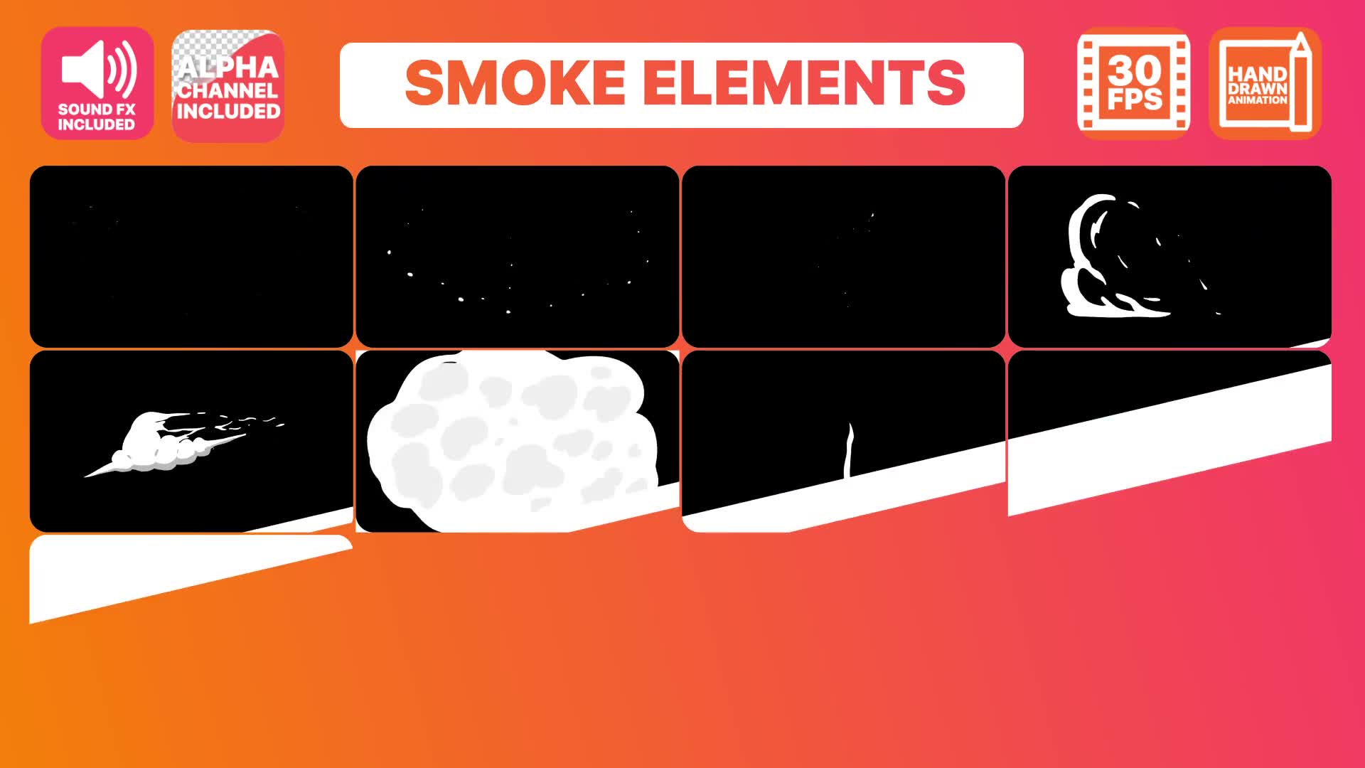 Smoke Elements Transitions And Titles | DaVinci Resolve Videohive 33805614 DaVinci Resolve Image 2