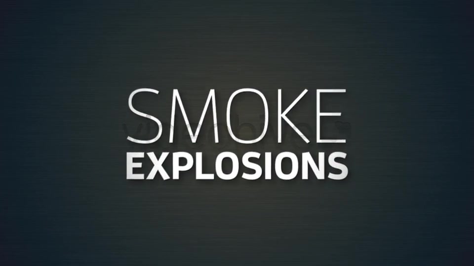 Smoke Explosions 8 Pack - Download Videohive 9232032