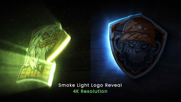 Smoke Light Logo Reveal - 36422509 Videohive Download